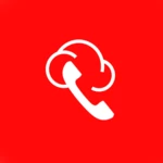 voom cloud voice softphone android application logo